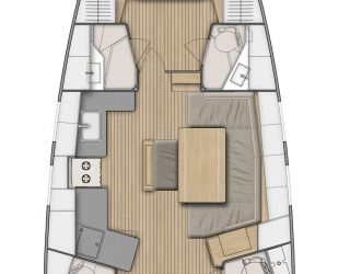 Croatia Trogir - Bénéteau Oceanis 46.1 - 3 cab.