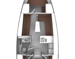 Turkey Göcek - Bavaria Yachtbau Bavaria Cruiser 37 - 3 cab.