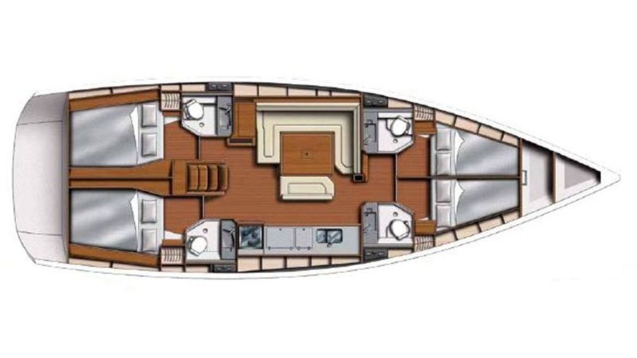 Grčka Krf -  Sunsail 47