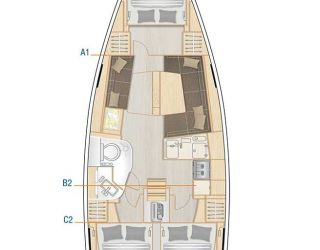 Croatia Šibenik - Hanse Yachts Hanse 388