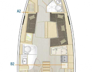 Croatia Kaštela/Split - Hanse Yachts Hanse 418 - 3 cab.