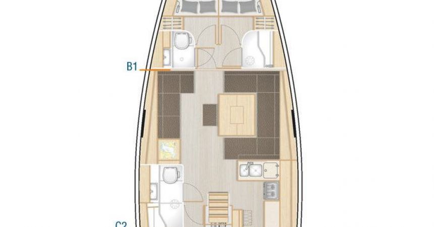 Croatia Trogir - Hanse Yachts Hanse 458