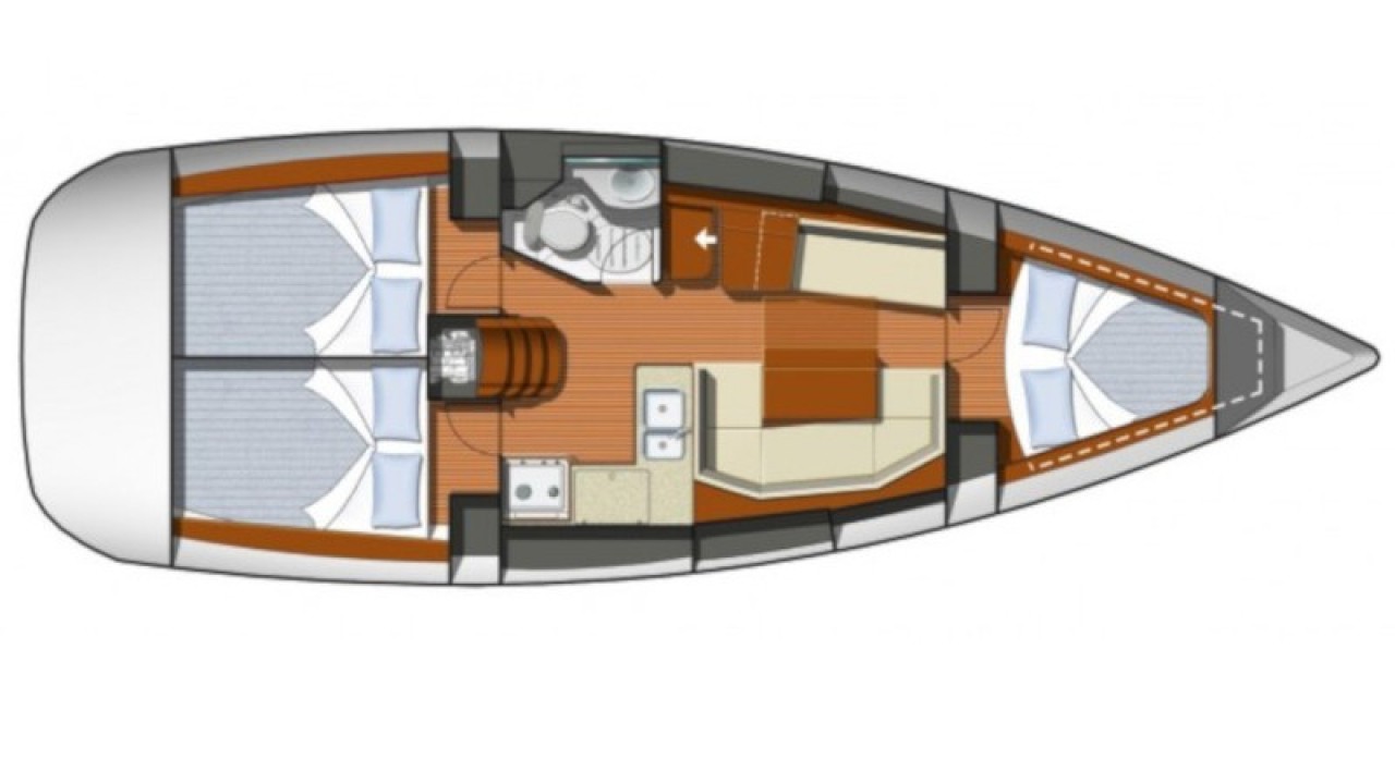 Italija Portisco -  Sun Odyssey 36i performance 