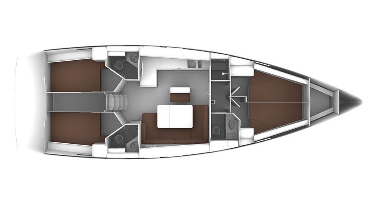 Grčka Skiathos -  Bavaria Cruiser 46