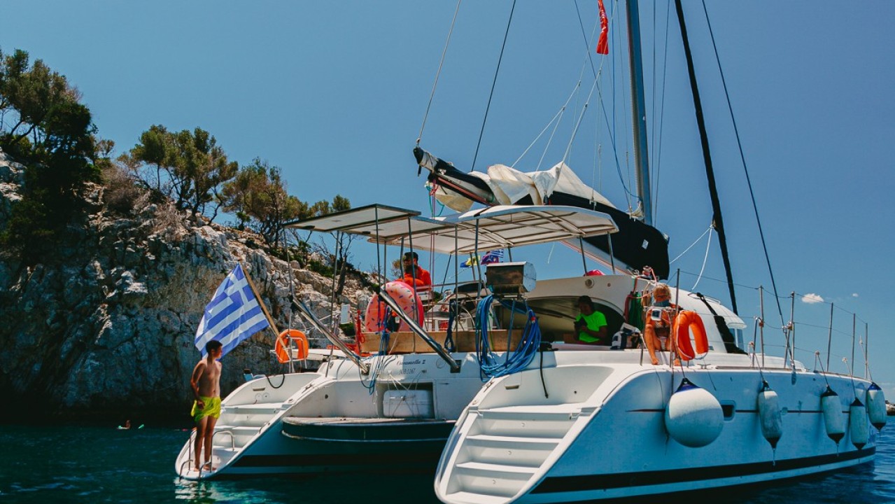 Grecia Nikiti - Lagoon-Bénéteau Lagoon 380 - 4 cab.