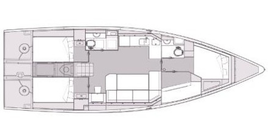 Hrvatska Zadar -  Elan Impression 43 - NEW MODEL 2023.