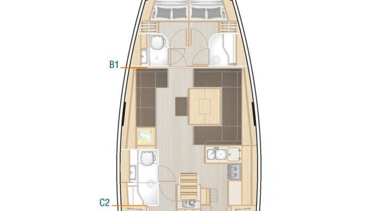 Croatia Kaštela/Split - Hanse Yachts Hanse 458