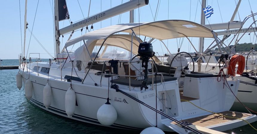 Greece Lavrion - Hanse Yachts Hanse 458